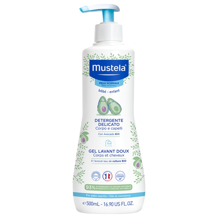 Mustela blagi gel za kupanje 500ml